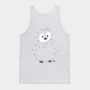 Alphabetical penguin Tank Top